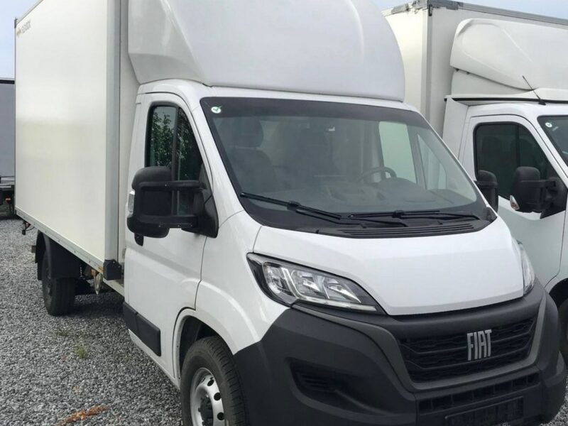 Fiat Ducato 8 palet KONTENER + WINDA dHollandia 750kg UDT W CENIE !!! Sprawdź
