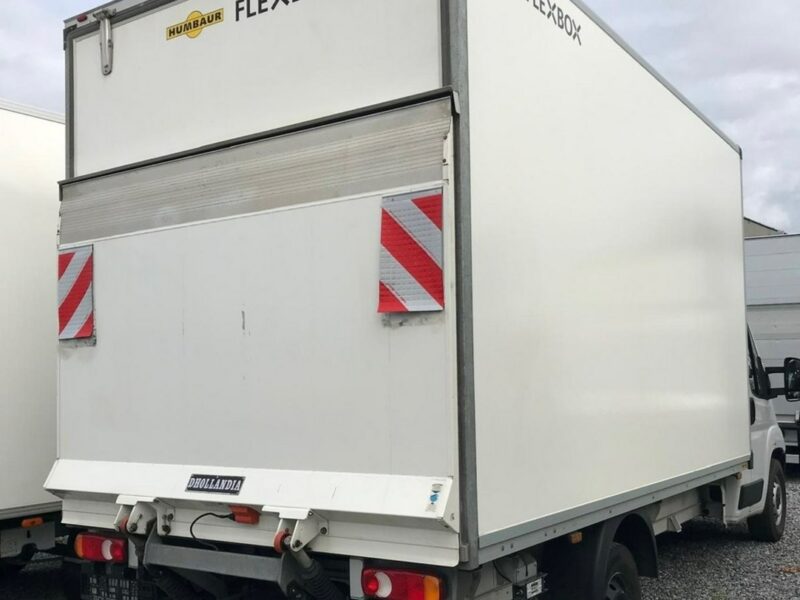 Fiat Ducato 8 palet KONTENER + WINDA dHollandia 750kg UDT W CENIE !!! Sprawdź