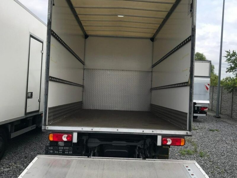 Fiat Ducato 8 palet KONTENER + WINDA dHollandia 750kg UDT W CENIE !!! Sprawdź
