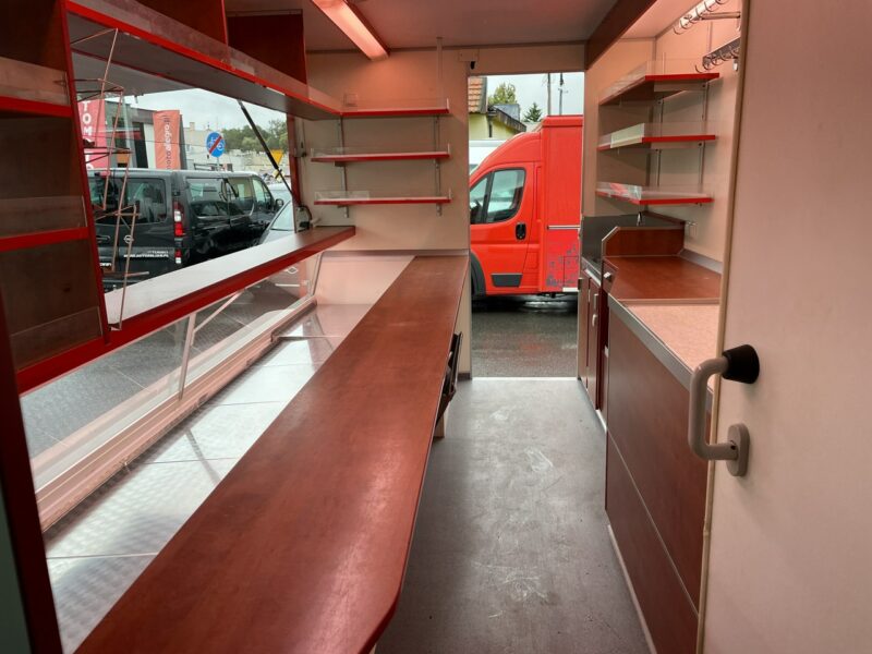 Fiat Ducato Ducato Autosklep wędlin Gastronomiczny Food Truck Foodtruck Borco2018