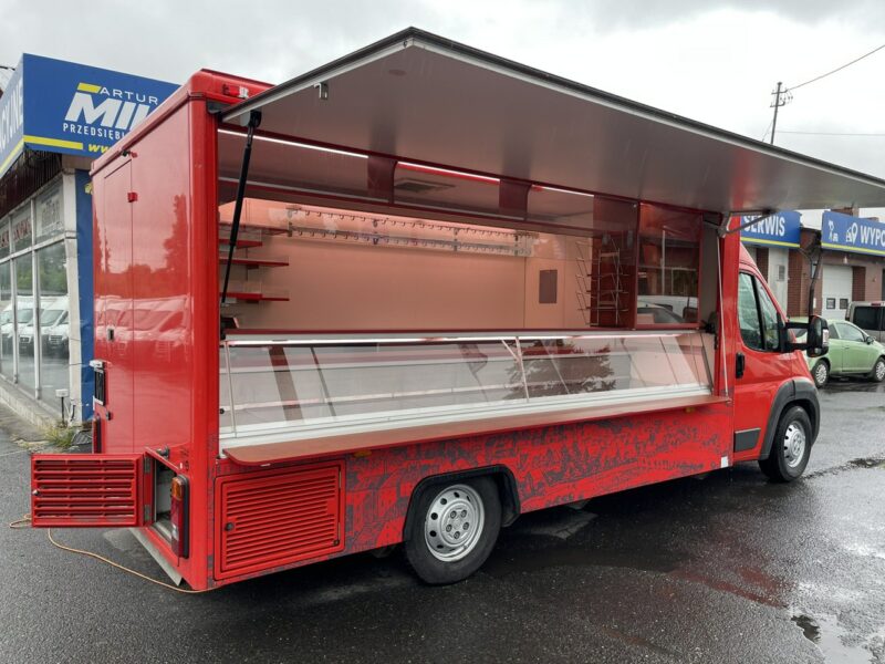 Fiat Ducato Ducato Autosklep wędlin Gastronomiczny Food Truck Foodtruck Borco2018