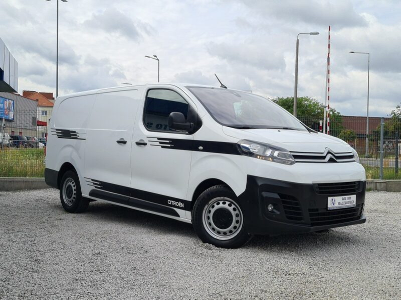 Citroen Jumpy LONG 2.0 HDI 3-Osobowy Zadbudowa Navi Kamera 2xPDC Półskóry Asystent
