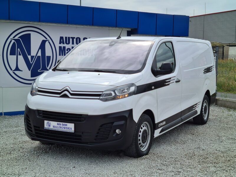 Citroen Jumpy LONG 2.0 HDI 3-Osobowy Zadbudowa Navi Kamera 2xPDC Półskóry Asystent