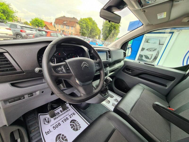 Citroen Jumpy LONG 2.0 HDI 3-Osobowy Zadbudowa Navi Kamera 2xPDC Półskóry Asystent