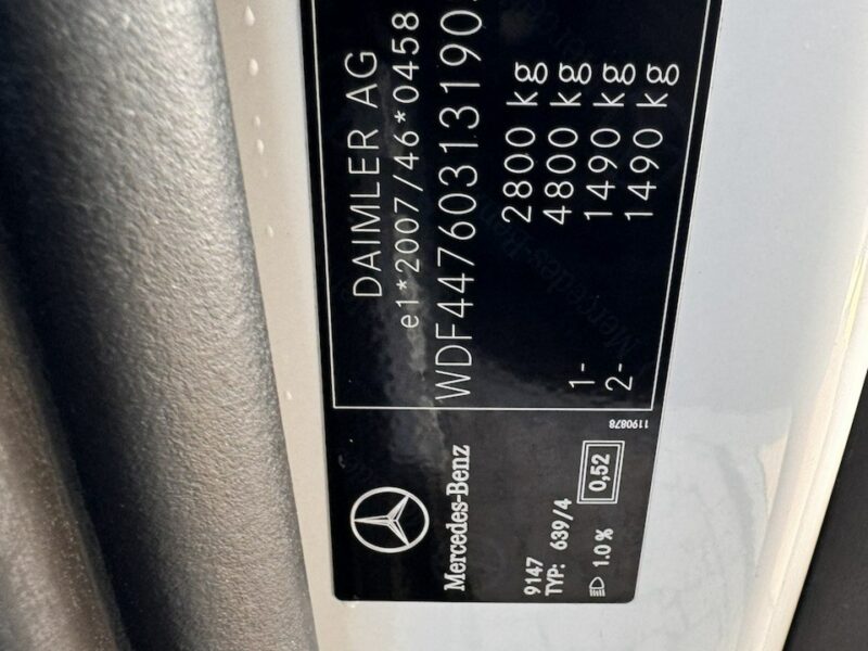 Mercedes Vito Vito 111cdi 114Ps , wersja Long, Vat-1