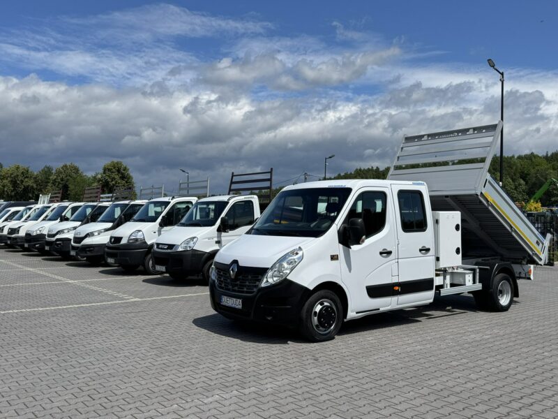 Renault Master 7 Osób Brygadówka DOKA Zabudowa Wywrotka (nie IVECO, VOLKSWAGEN)