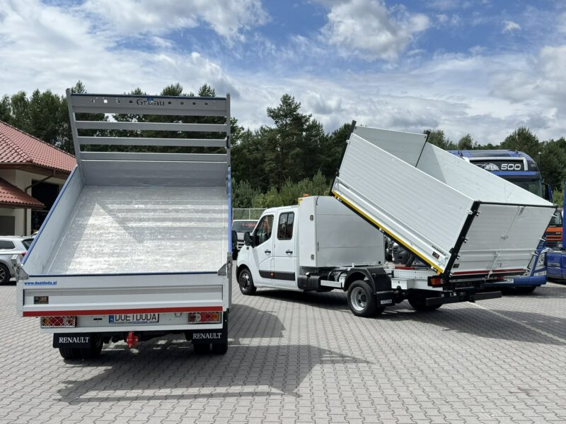 Renault Master 7 Osób Brygadówka DOKA Zabudowa Wywrotka (nie IVECO, VOLKSWAGEN)