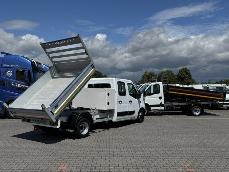 Renault Master 7 Osób Brygadówka DOKA Zabudowa Wywrotka (nie IVECO, VOLKSWAGEN)