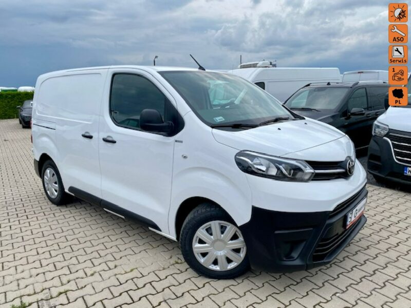 Toyota ProAce SALON PL / 1,6 - 95KM / KLIMA / tempomat / SERVIS / GWARANCJA