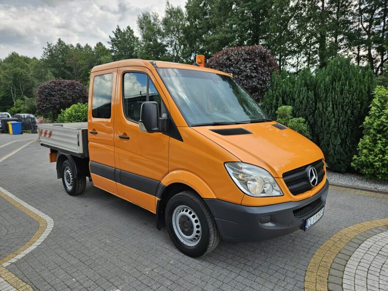 Mercedes Sprinter 2.2 CDi DOKA / 6 osób / 101 tyś przebiegu / I-właściciel / Brygadówka