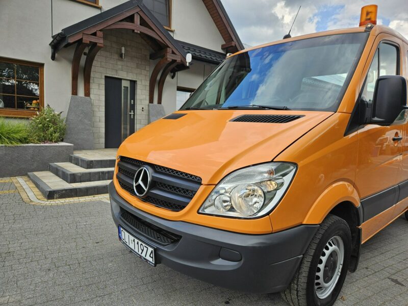 Mercedes Sprinter 2.2 CDi DOKA / 6 osób / 101 tyś przebiegu / I-właściciel / Brygadówka