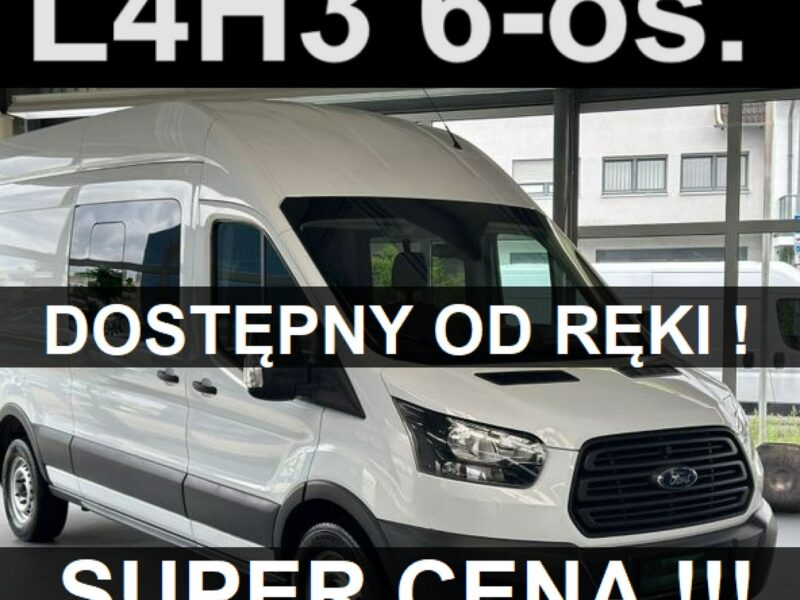 Ford Transit L4H3 165KM Kamera Czujniki parkowania Niska Cena Od ręki ! 1850zł