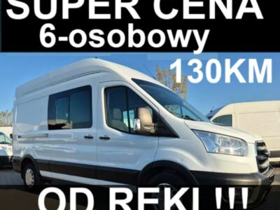 Ford Transit L4H3 130KM Kamera Czujniki parkowania Niska Cena Od ręki ! 1758zł