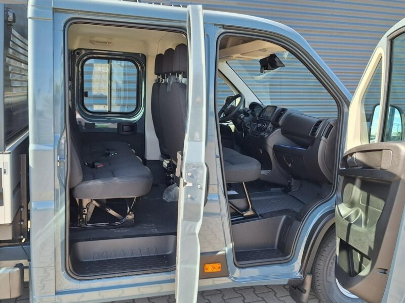 Fiat Ducato L3 140KM 7-osob. Skrzynia 2900x2000 SuperCena Dostępny od ręki 1625zł