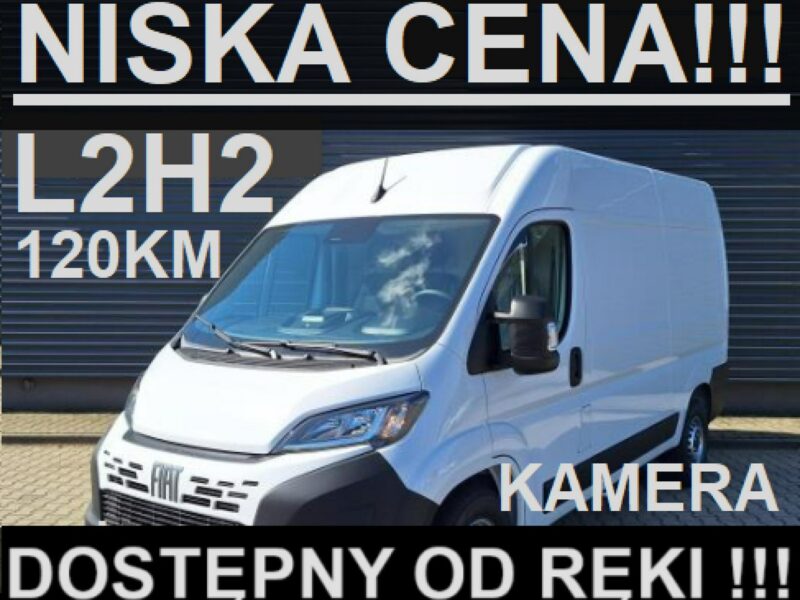 Fiat Ducato L2H2 120KM Super Niska Cena ! Dostępny od ręki ! Kamera ! 1344 zł