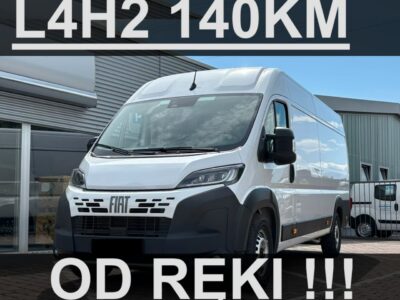 Fiat Ducato L4H2 140KM Super Niska Cena ! Dostępny od ręki ! Kamera ! 1522 zł