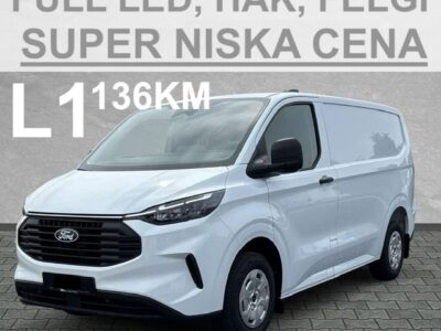 Ford Transit Custom L1 136KM Full Led Hak Zabudowa paki Super Cena 1582zł