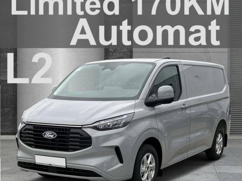 Ford Transit Custom L2 Limited Automat ! 170KM A8 Hak Super Niska Cena !