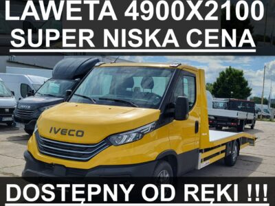 Iveco Daily 35S18A8H V Laweta Platforma 4900 X 2100 Super Niska Cena Od ręki !! !!