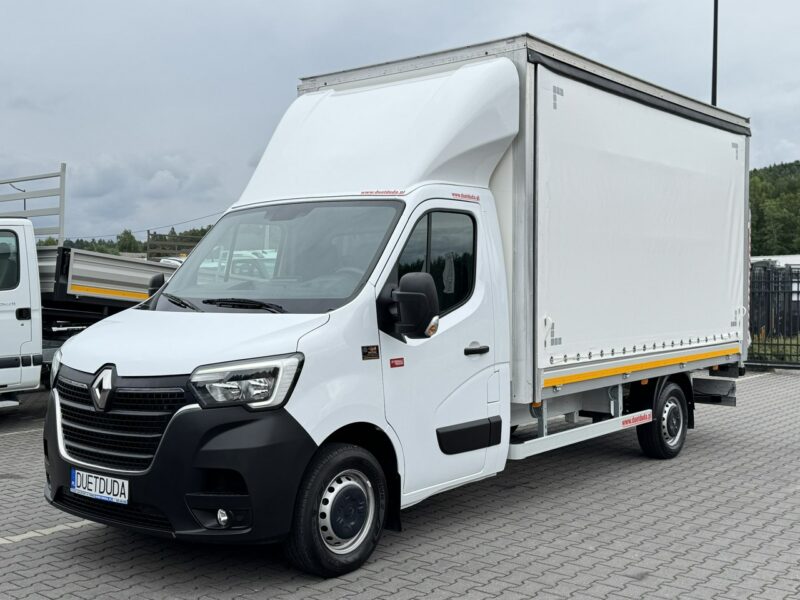 Renault Master 2.3 130KM Kontener + Lewa Strona Firana + Winda 750kg Super Stan !!!
