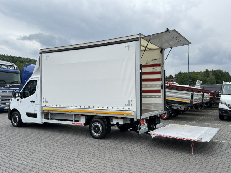 Renault Master 2.3 130KM Kontener + Lewa Strona Firana + Winda 750kg Super Stan !!!