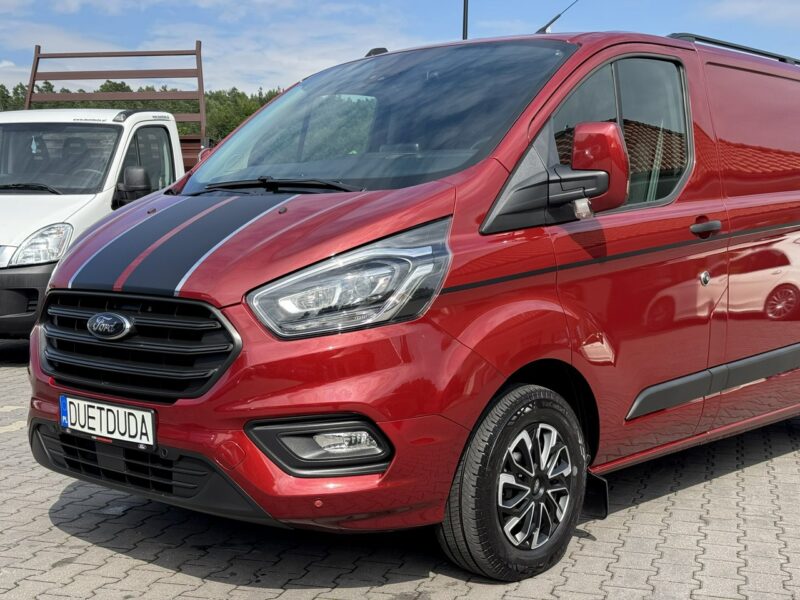 Ford Transit Custom 2.0 170 KM Bogato Wyposażony Salon PL Serwisowany Bezwypadkowy UNIKAT