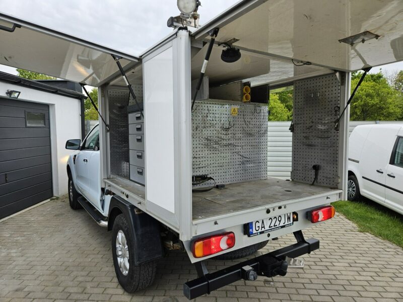 Ford Ranger 2.2 150KM FV 23% VAT-1 manual 4x4 ZABUDOWA warsztat BEZWYPADEK zadbany