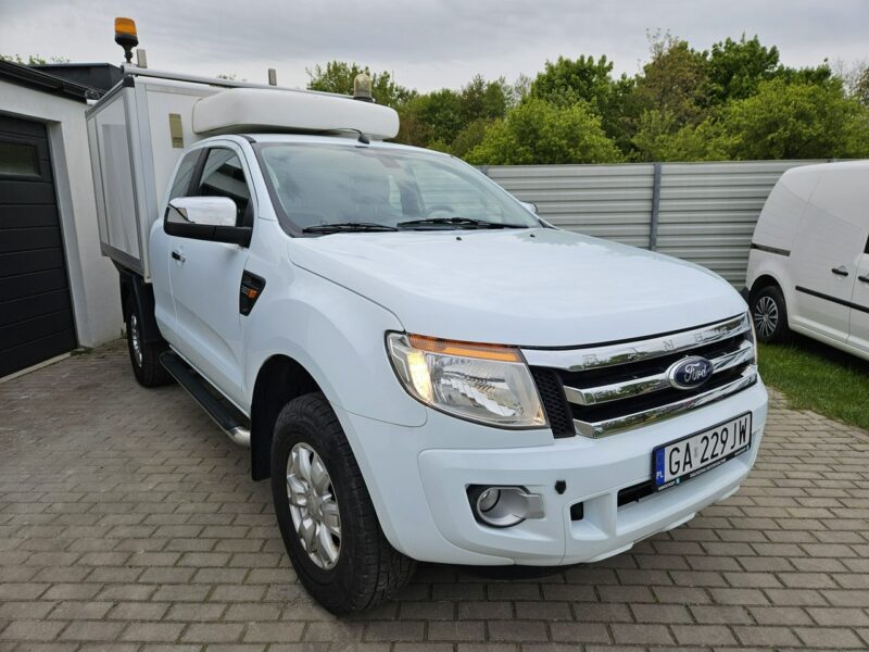 Ford Ranger 2.2 150KM FV 23% VAT-1 manual 4x4 ZABUDOWA warsztat BEZWYPADEK zadbany