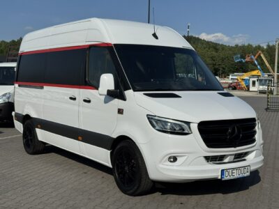 Mercedes Sprinter 319 CDI 3.0 V6 Automat Stan Unikat Full Opcja Warsztat Regały !!!