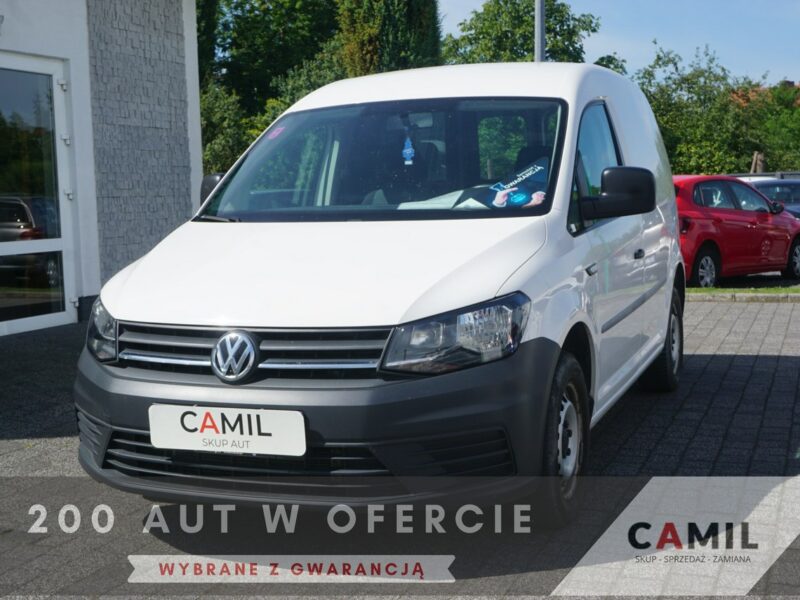 Volkswagen Caddy zarejestrowany, ubezpieczony