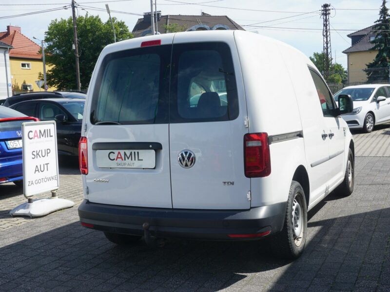 Volkswagen Caddy zarejestrowany, ubezpieczony