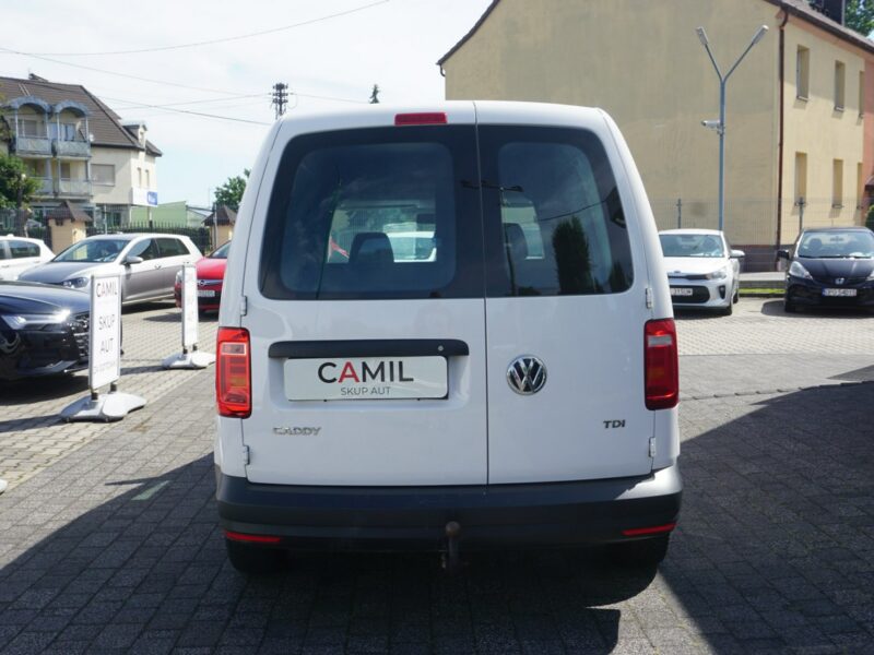 Volkswagen Caddy zarejestrowany, ubezpieczony