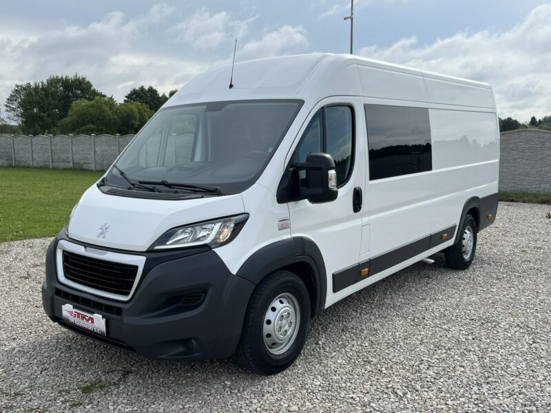 Peugeot Boxer 7-osob. Doka_Brygadowy *GWARANCJA* L4H2 MAXI *