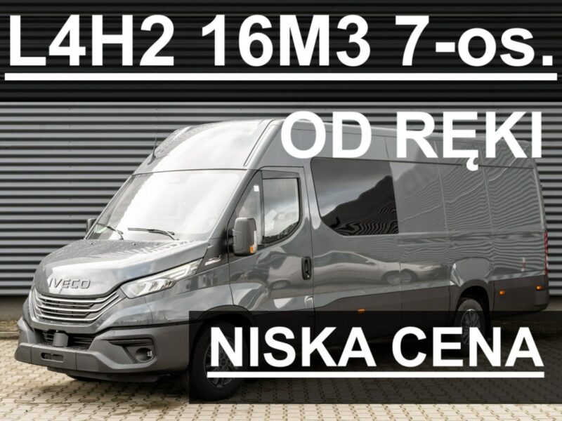 Iveco Daily 35S18A8H V L4H2 16m3 176KM 7-os. Dostępny od ręki ! Super Cena 2574 zł