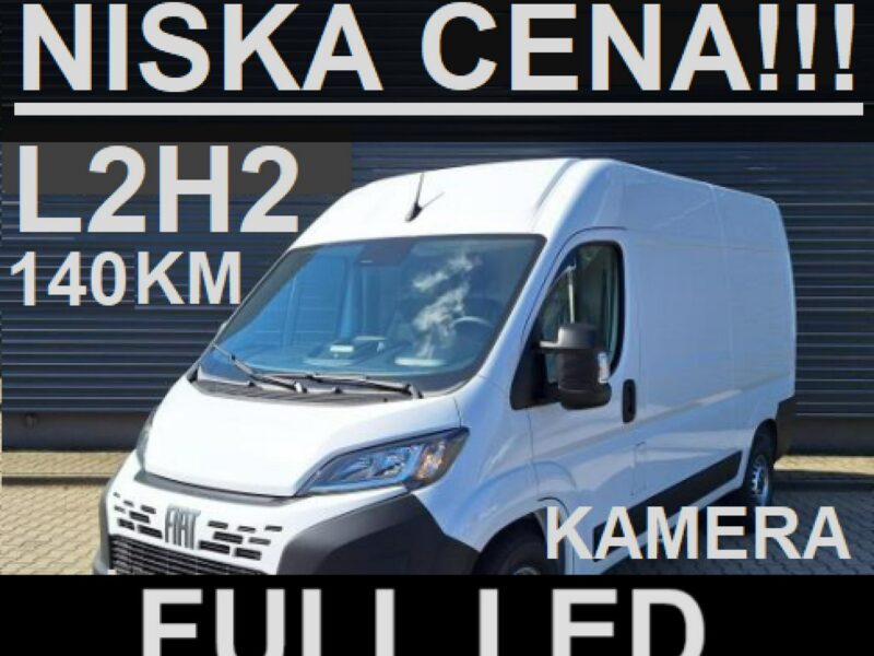 Fiat Ducato L2H2 140KM Super Niska Cena ! Dostępny od ręki ! Kamera ! 1452zł