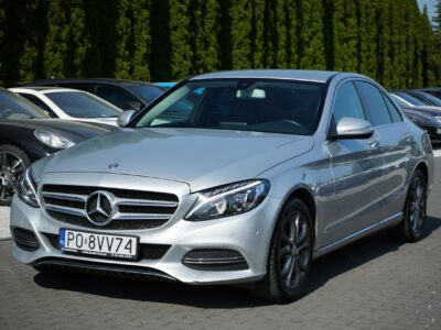 Mercedes C 180 C180 Bluetec AVANTGARDE Półskóry LED PDC Tempomat W205 (2014-2021)