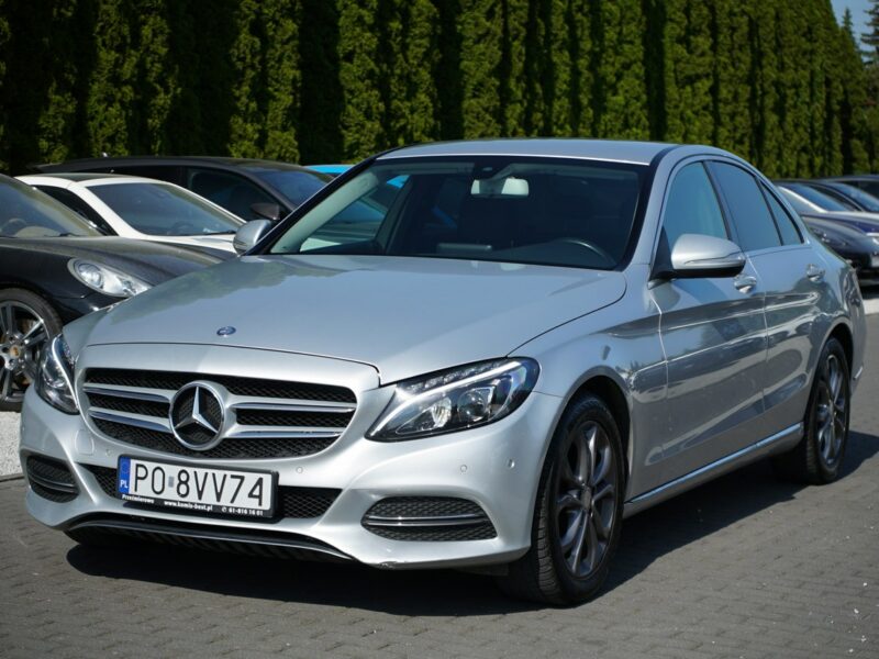 Mercedes C 180 C180 Bluetec AVANTGARDE Półskóry LED PDC Tempomat W205 (2014-2021)