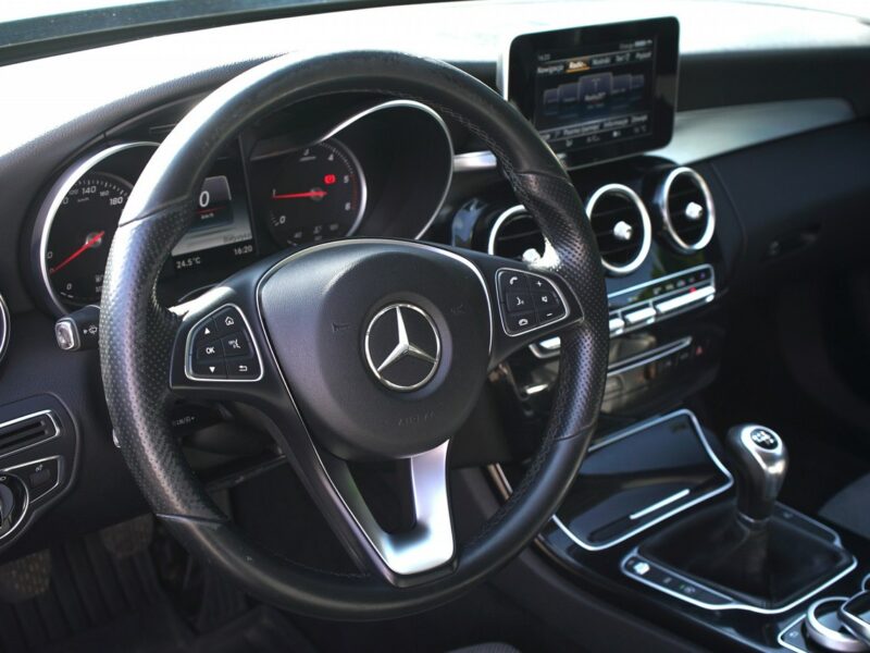 Mercedes C 180 C180 Bluetec AVANTGARDE Półskóry LED PDC Tempomat W205 (2014-2021)