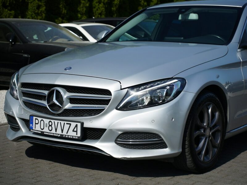 Mercedes C 180 C180 Bluetec AVANTGARDE Półskóry LED PDC Tempomat W205 (2014-2021)