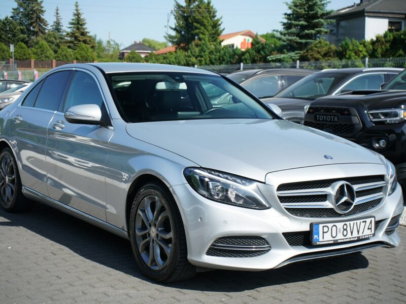 Mercedes C 180 C180 Bluetec AVANTGARDE Półskóry LED PDC Tempomat W205 (2014-2021)