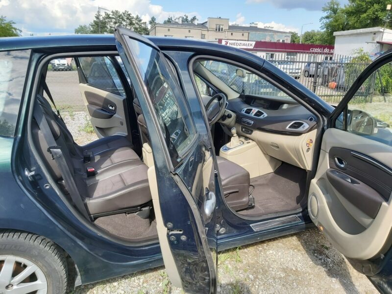 Renault Scenic 1.5DCI zadbane wnętrze III (2009-2016)