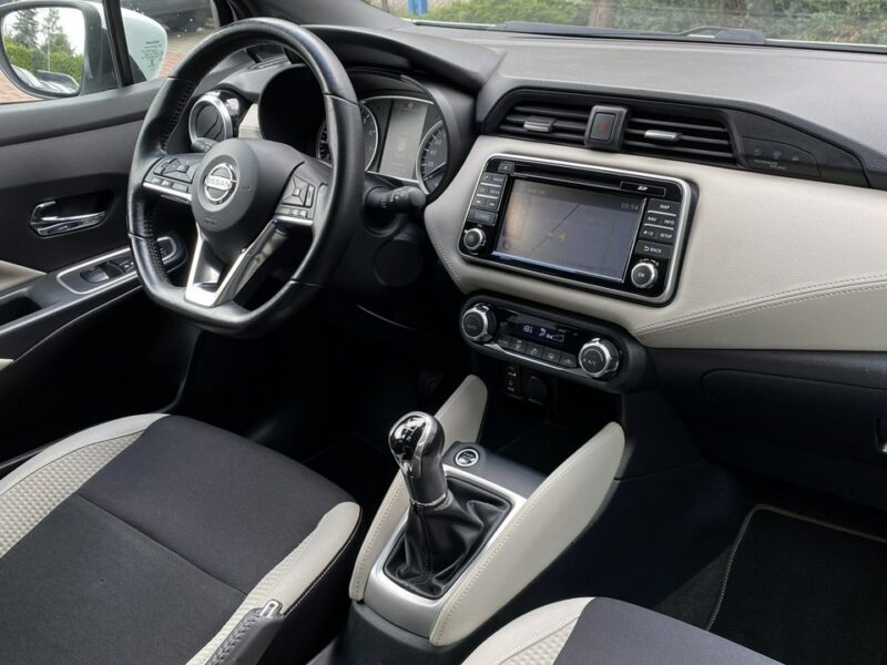 Nissan Micra Kamera, Navi, Bose , Biała Perła K14 (2017-)