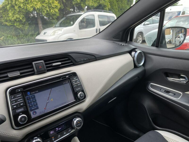 Nissan Micra Kamera, Navi, Bose , Biała Perła K14 (2017-)