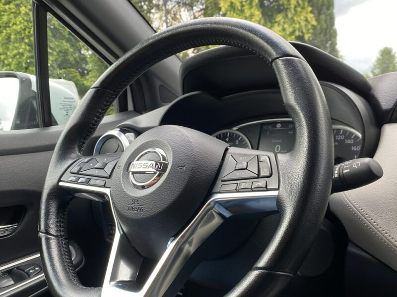 Nissan Micra Kamera, Navi, Bose , Biała Perła K14 (2017-)