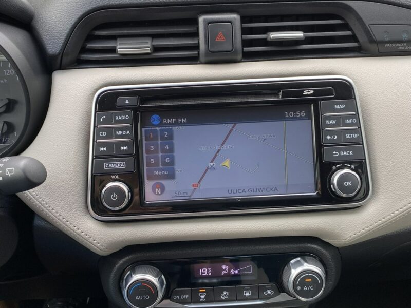 Nissan Micra Kamera, Navi, Bose , Biała Perła K14 (2017-)