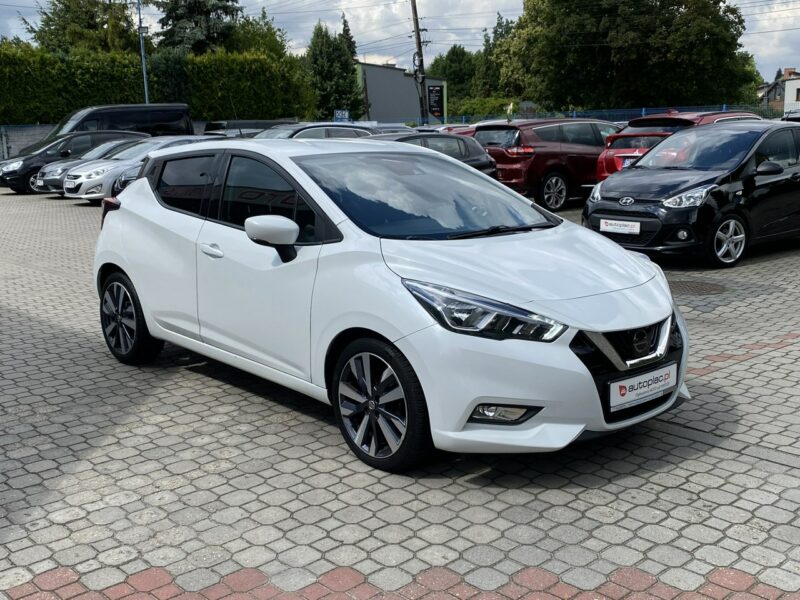 Nissan Micra Kamera, Navi, Bose , Biała Perła K14 (2017-)
