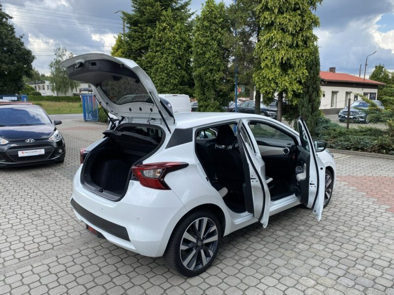 Nissan Micra Kamera, Navi, Bose , Biała Perła K14 (2017-)