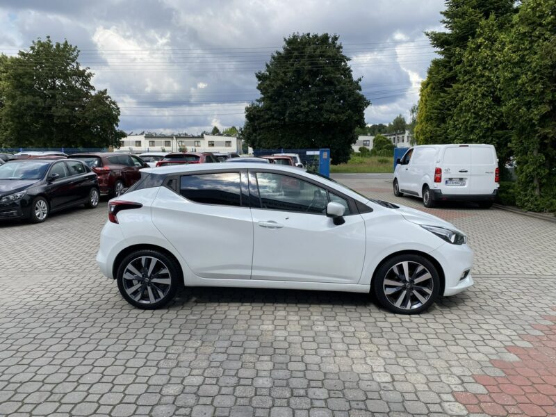 Nissan Micra Kamera, Navi, Bose , Biała Perła K14 (2017-)
