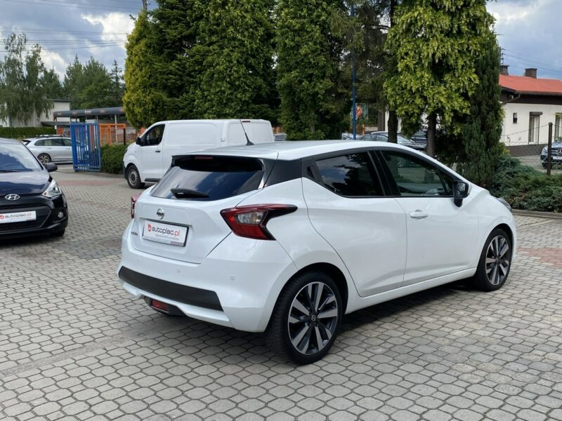 Nissan Micra Kamera, Navi, Bose , Biała Perła K14 (2017-)