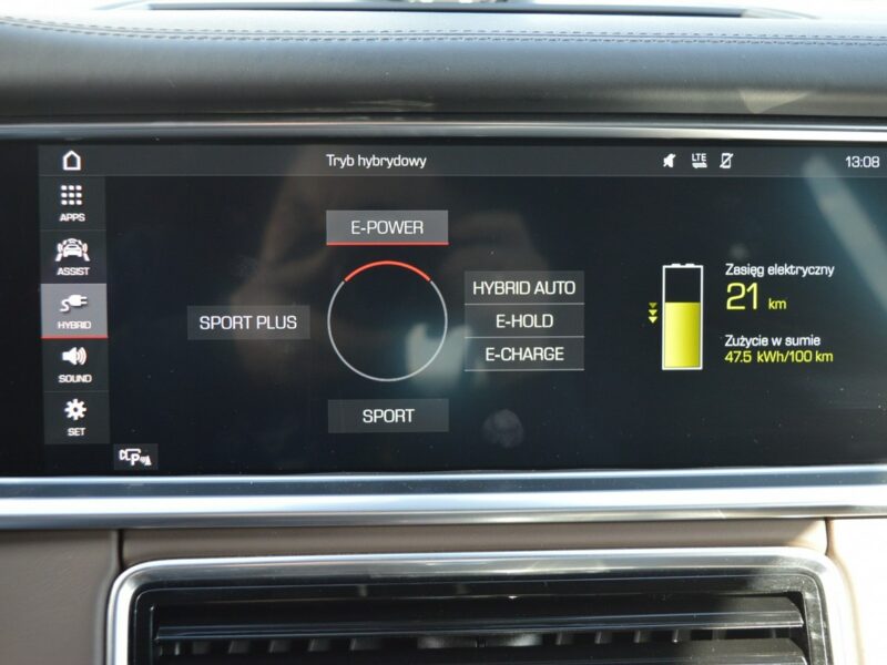 Porsche Panamera 2.9 Benzyna 4 E-Hybrid Plug-In Bezwypadkowy Serwis ASO F-VAT 78 tys.km
